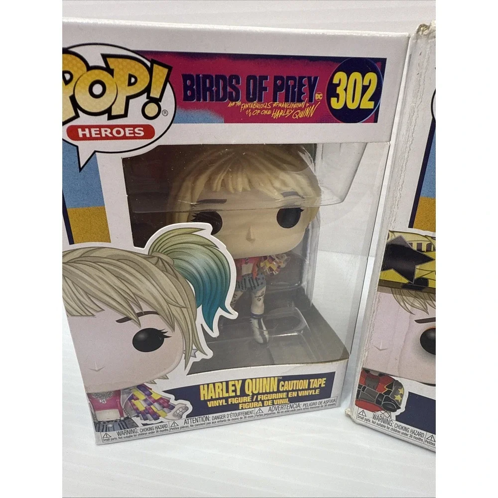 Funko POP Vinyl - Heroes - Birds Of Prey - Harley Quinn Caution Tape  - #302/307